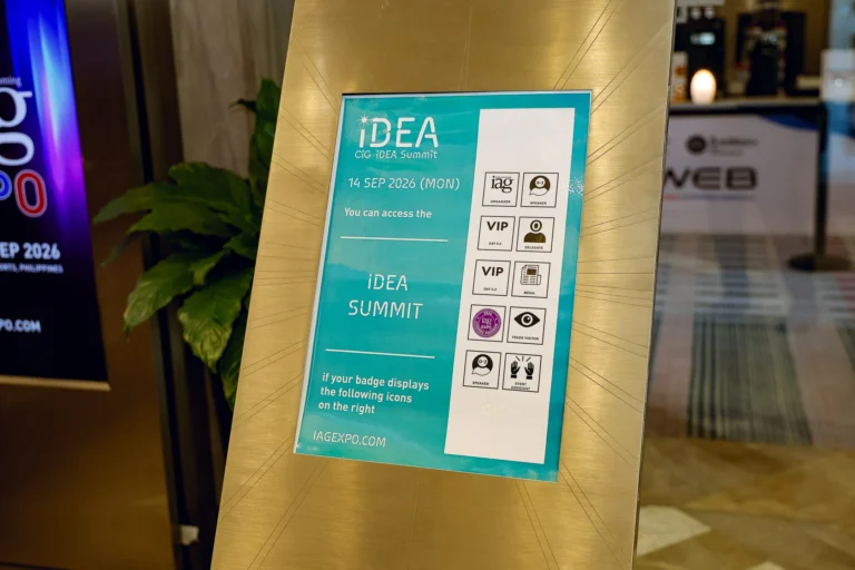 CiG iDEA Summit 2026, IAG EXPO, Newport World Resorts, Manila
