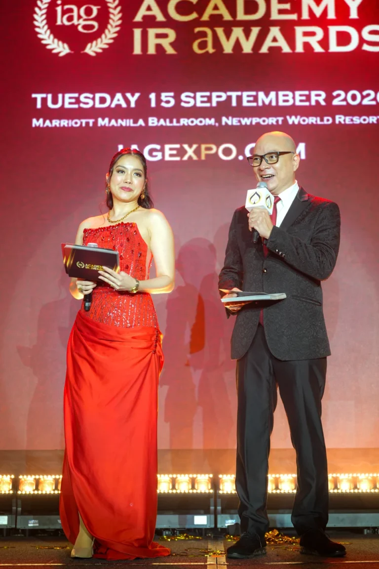IAG Academy IR Awards 2026 Black Tie Gala Dinner, Ceremony
