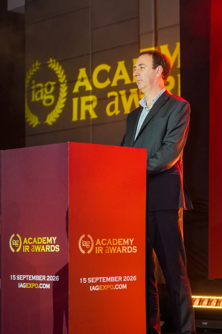 IAG Academy IR Awards 2026 Black Tie Gala Dinner, Ceremony