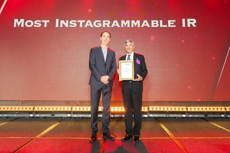 IAG Academy IR Awards 2026 Black Tie Gala Dinner, Ceremony