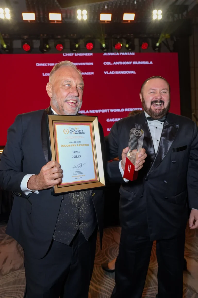 IAG Academy IR Awards 2026 Black Tie Gala Dinner, Ceremony