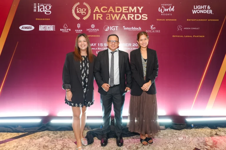 IAG Academy IR Awards 2026 Black Tie Gala Dinner, Welcome Cocktail Reception