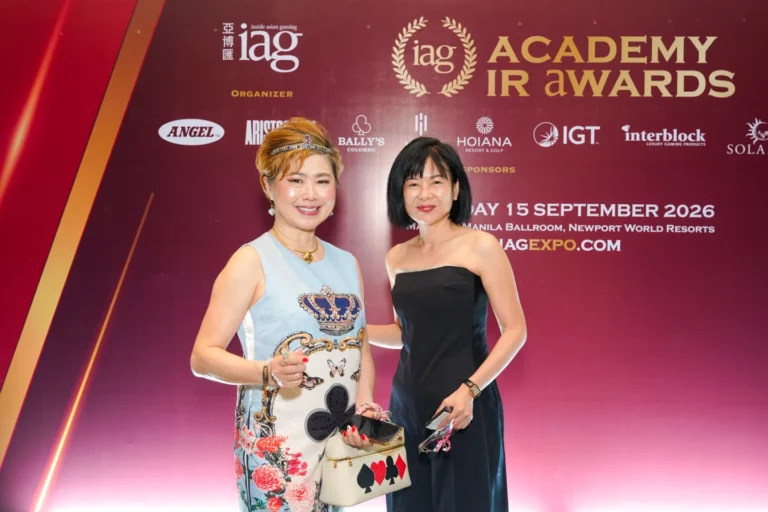 IAG Academy IR Awards 2026 Black Tie Gala Dinner, Welcome Cocktail Reception