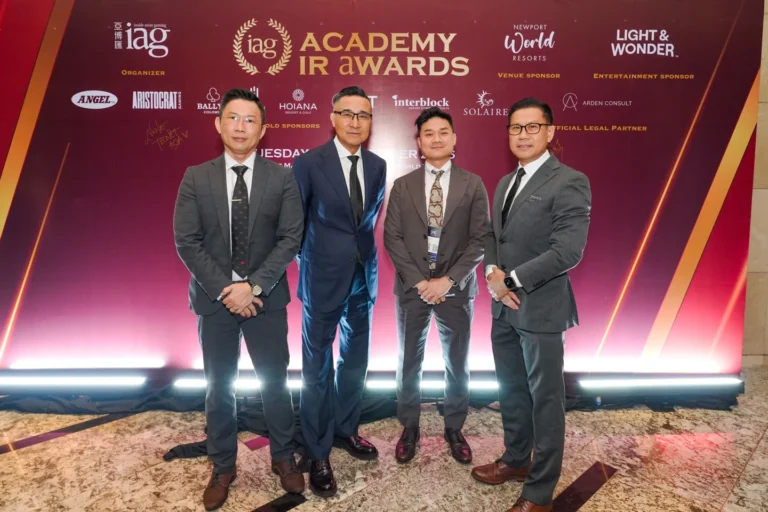 IAG Academy IR Awards 2026 Black Tie Gala Dinner, Welcome Cocktail Reception