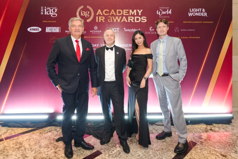 IAG Academy IR Awards 2026 Black Tie Gala Dinner, Welcome Cocktail Reception