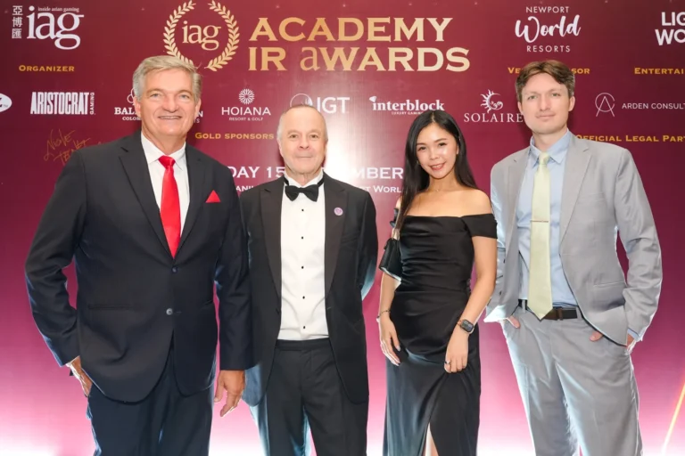 IAG Academy IR Awards 2026 Black Tie Gala Dinner, Welcome Cocktail Reception