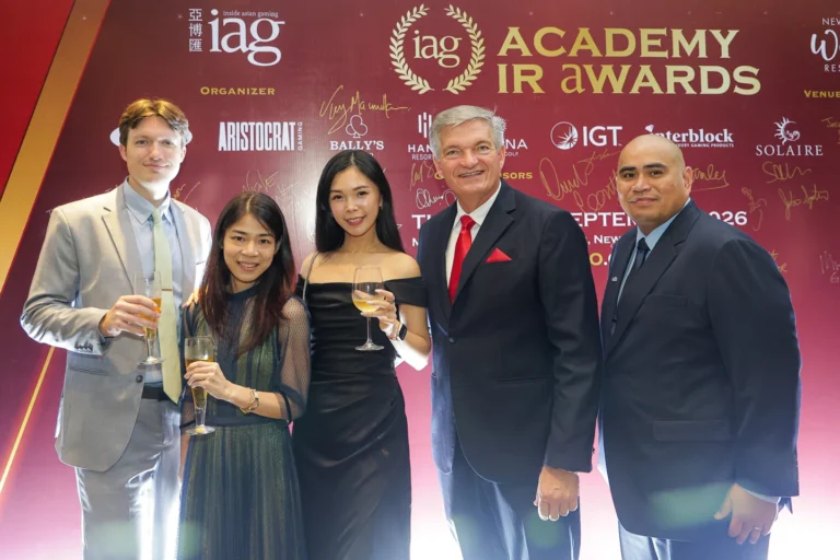 IAG Academy IR Awards 2026 Black Tie Gala Dinner, Welcome Cocktail Reception