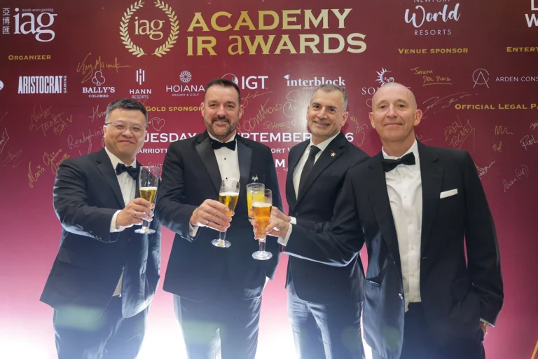 IAG Academy IR Awards 2026 Black Tie Gala Dinner, Welcome Cocktail Reception