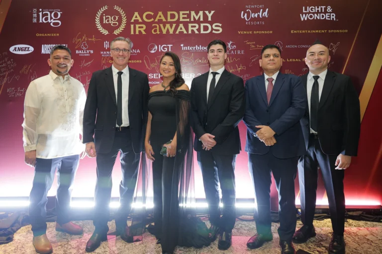 IAG Academy IR Awards 2026 Black Tie Gala Dinner, Welcome Cocktail Reception