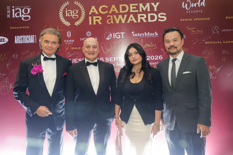 IAG Academy IR Awards 2026 Black Tie Gala Dinner, Welcome Cocktail Reception