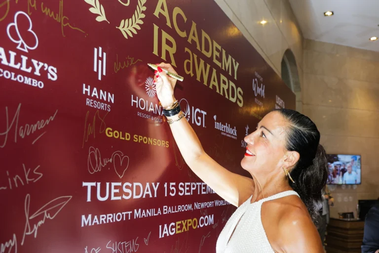 IAG Academy IR Awards 2026 Black Tie Gala Dinner, Welcome Cocktail Reception