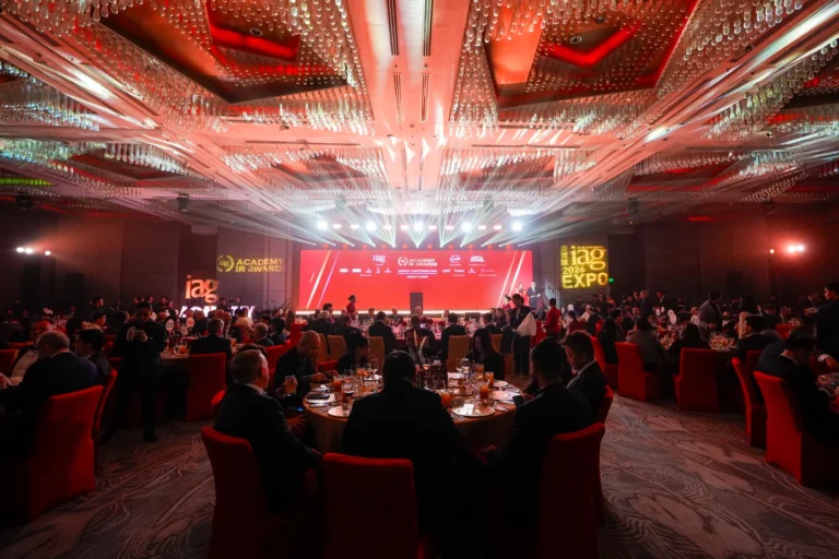 IAG Academy IR Awards 2026 Black Tie Gala Dinner, Dinner