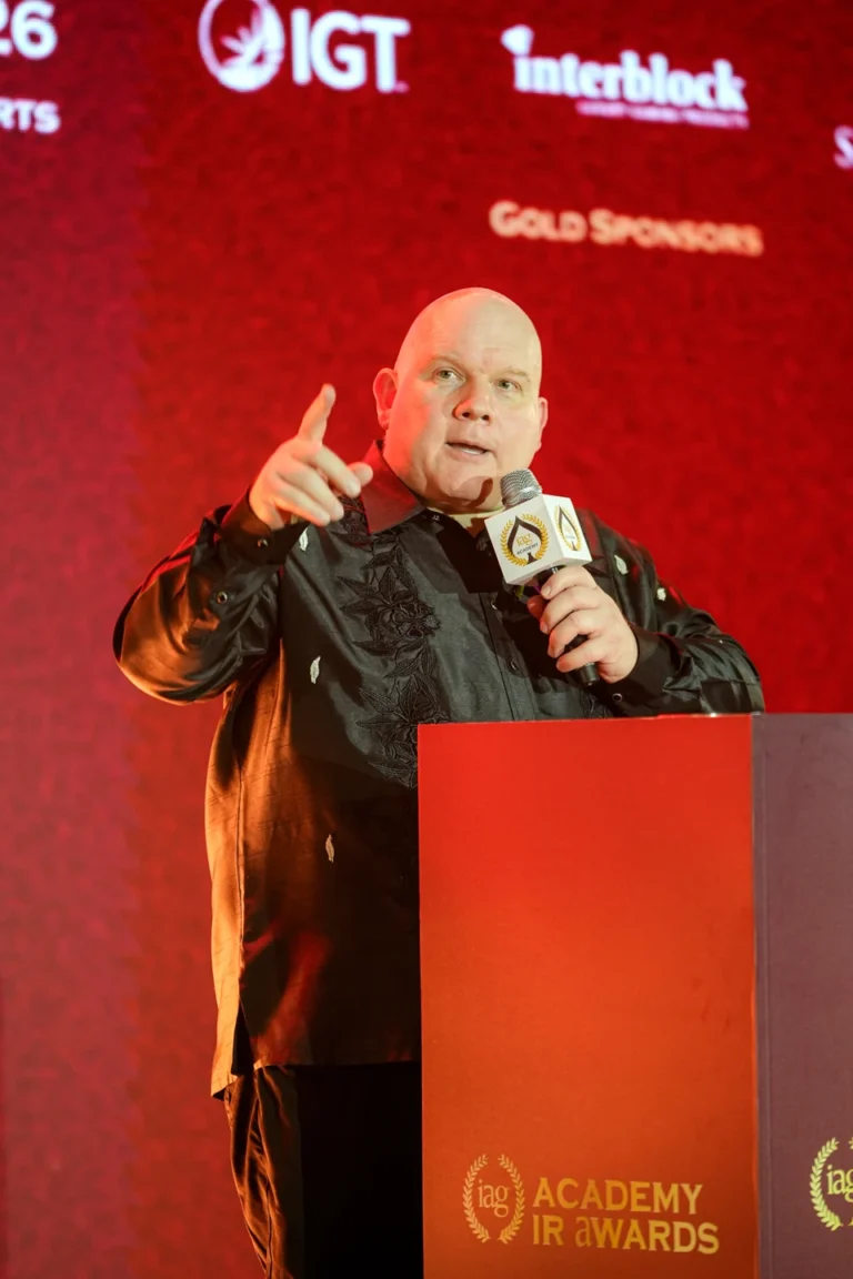 IAG Academy IR Awards 2026 Black Tie Gala Dinner, Host Speech