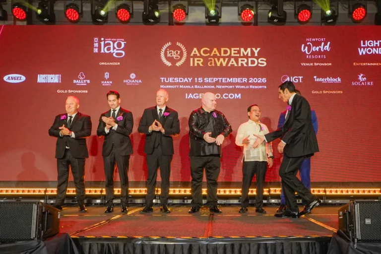 IAG Academy IR Awards 2026 Black Tie Gala Dinner, Official Toast