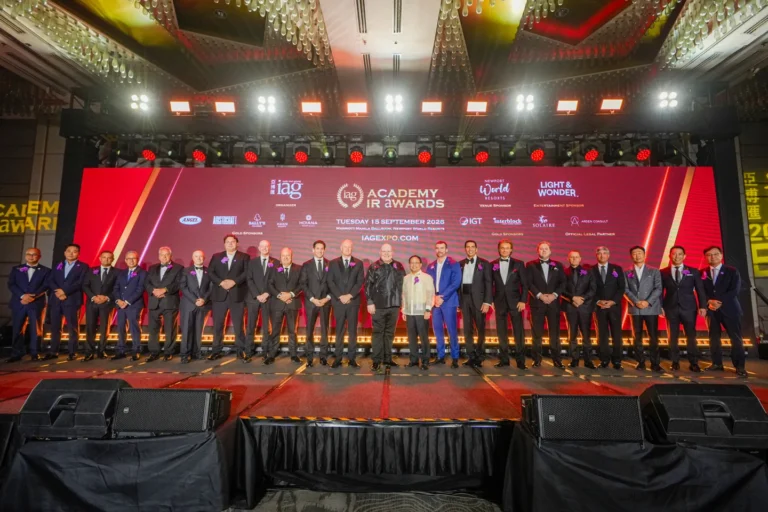 IAG Academy IR Awards 2026 Black Tie Gala Dinner, Official Toast