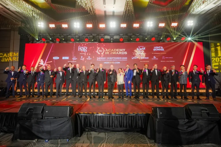 IAG Academy IR Awards 2026 Black Tie Gala Dinner, Official Toast