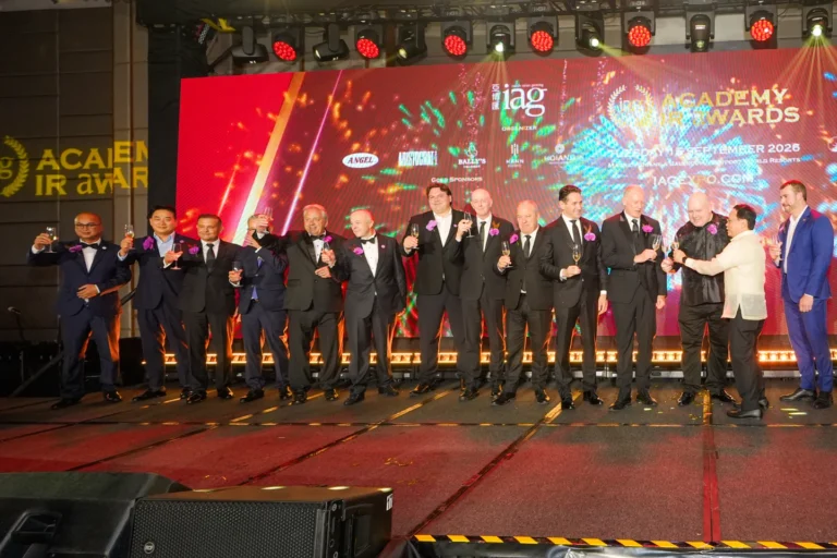 IAG Academy IR Awards 2026 Black Tie Gala Dinner, Official Toast