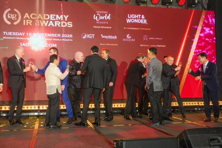 IAG Academy IR Awards 2026 Black Tie Gala Dinner, Official Toast