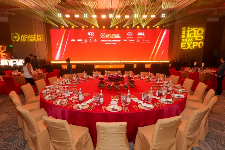 IAG Academy IR Awards 2026 Black Tie Gala Dinner, Pre-Event